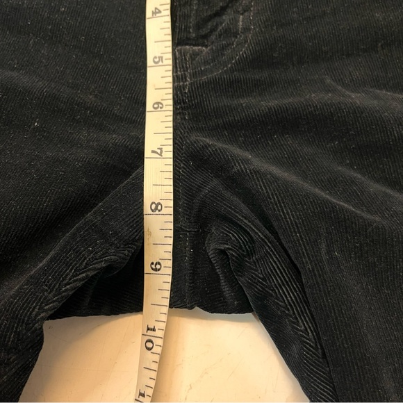 J Brand Black Pencil Leg Corduroy Pants Cotton Slim Skinny, size 27 - Picture 14 of 15